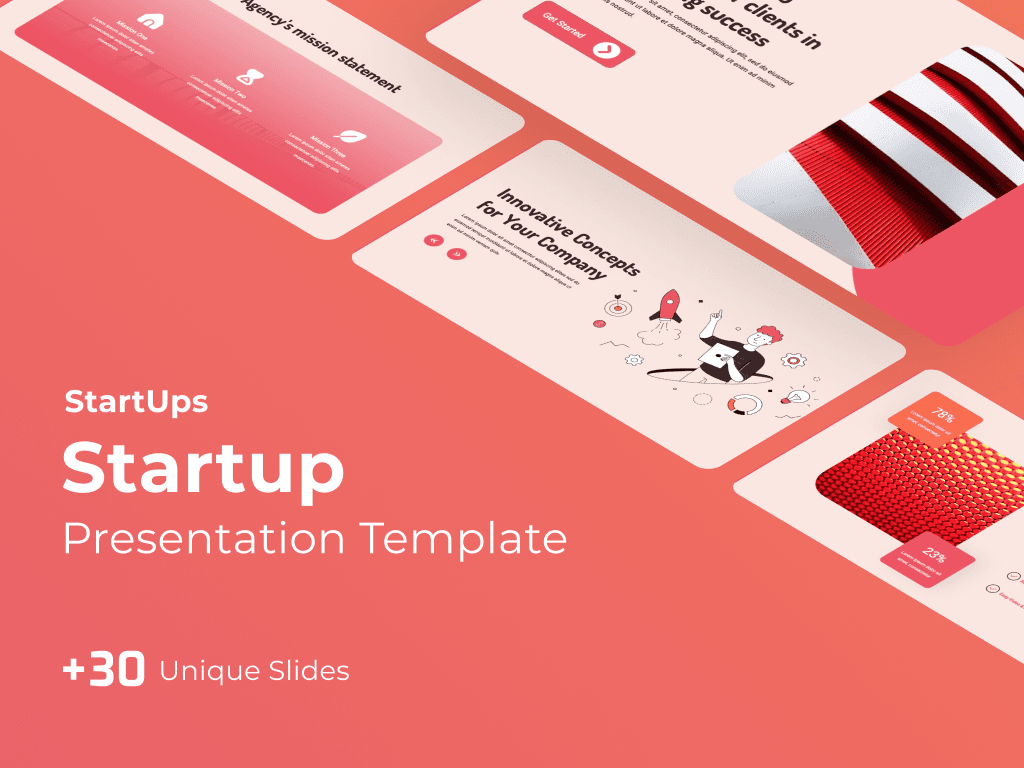 Startups - PowerPoint Presentation Template