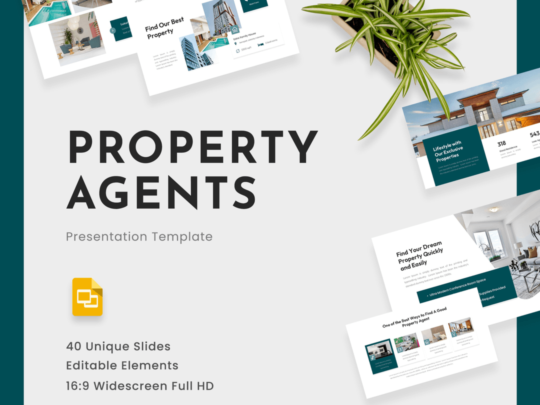 Proplabs - Property Agency Google-slides Template