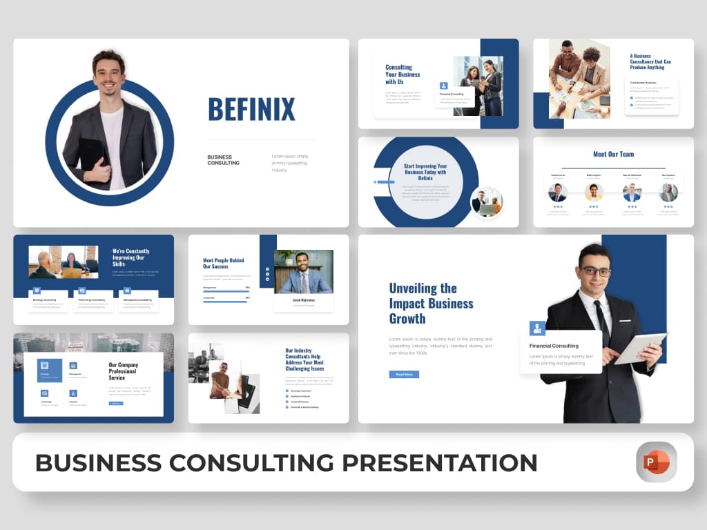 Befinix - Business Consulting PowerPoint Template