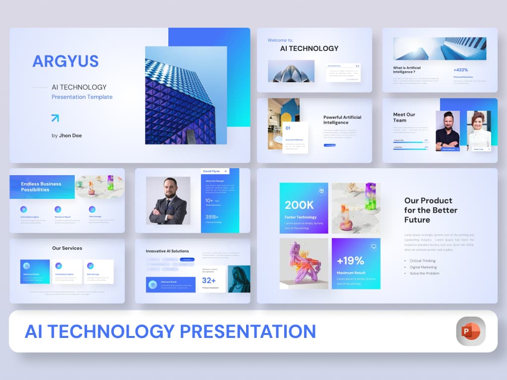Argyus – AI Technology PowerPoint Presentation 