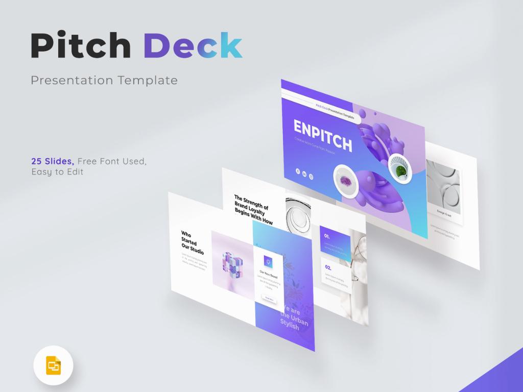 Enpitch- Pitch deck Google Slides Presentation