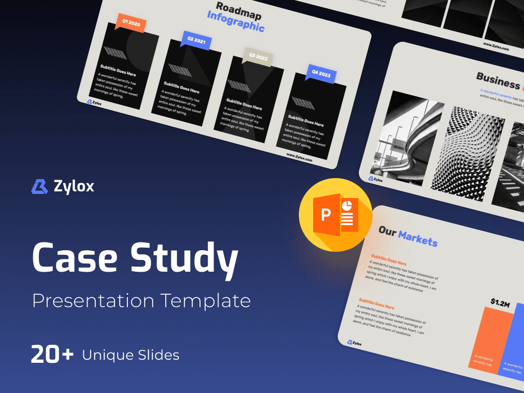 Zylox-Case Study PowerPoint Presentation Template