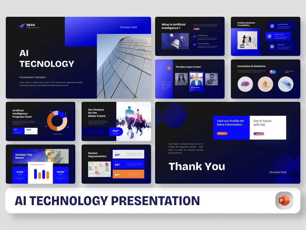 Dexa - AI Technology PowerPoint Presentation 