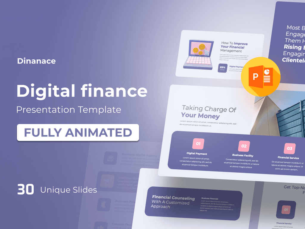 Dinance -Digital Finance PowerPoint Presentation 