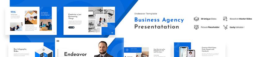 Endeavor - Business Agency PowerPoint Presentation