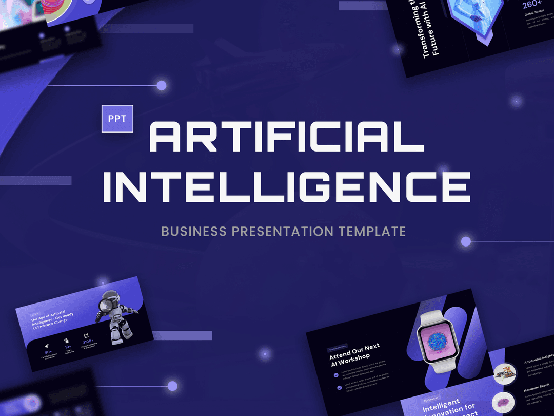 Aikin-Artificial Intelligence PowerPoint Template 