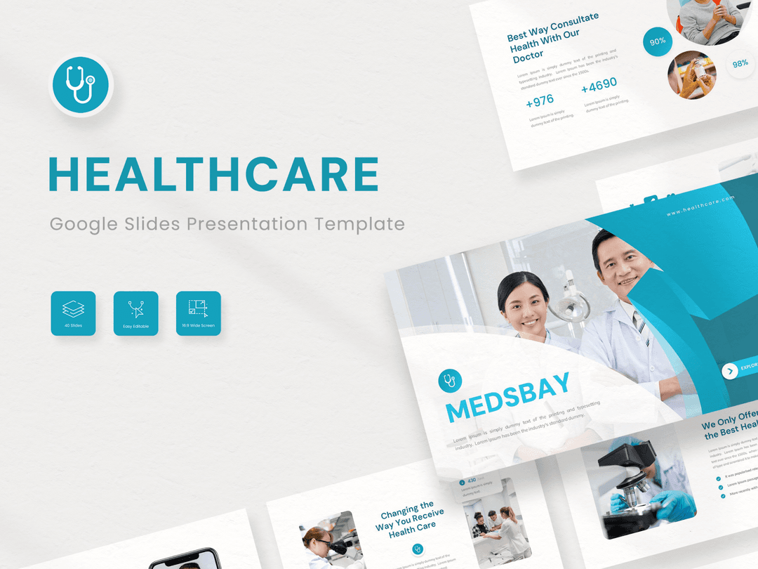 Medsbay - Healthcare Google Slides Template