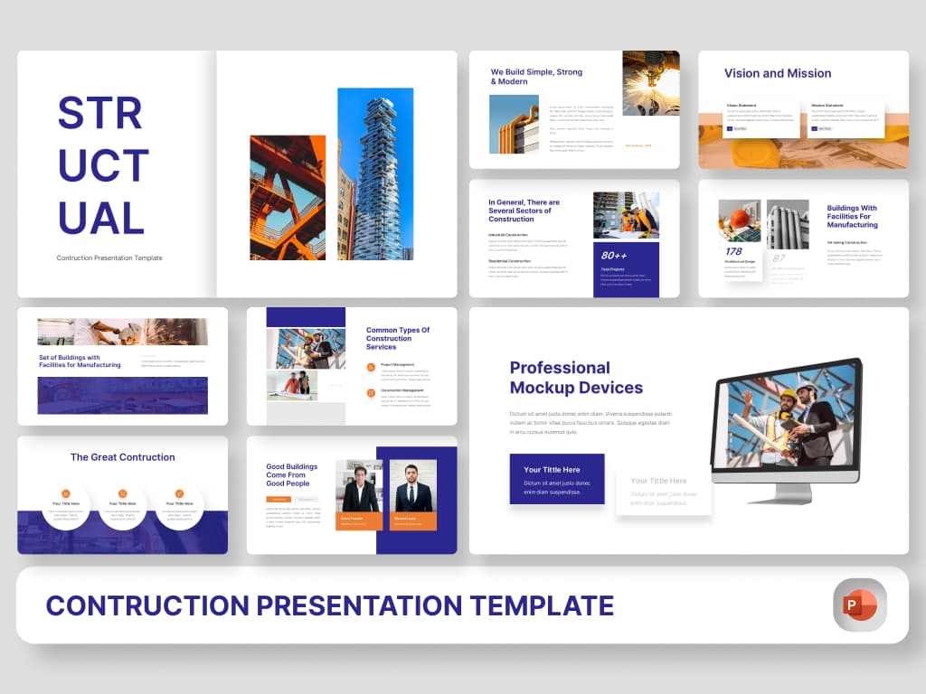 Structural – Construction PowerPoint Presentation 