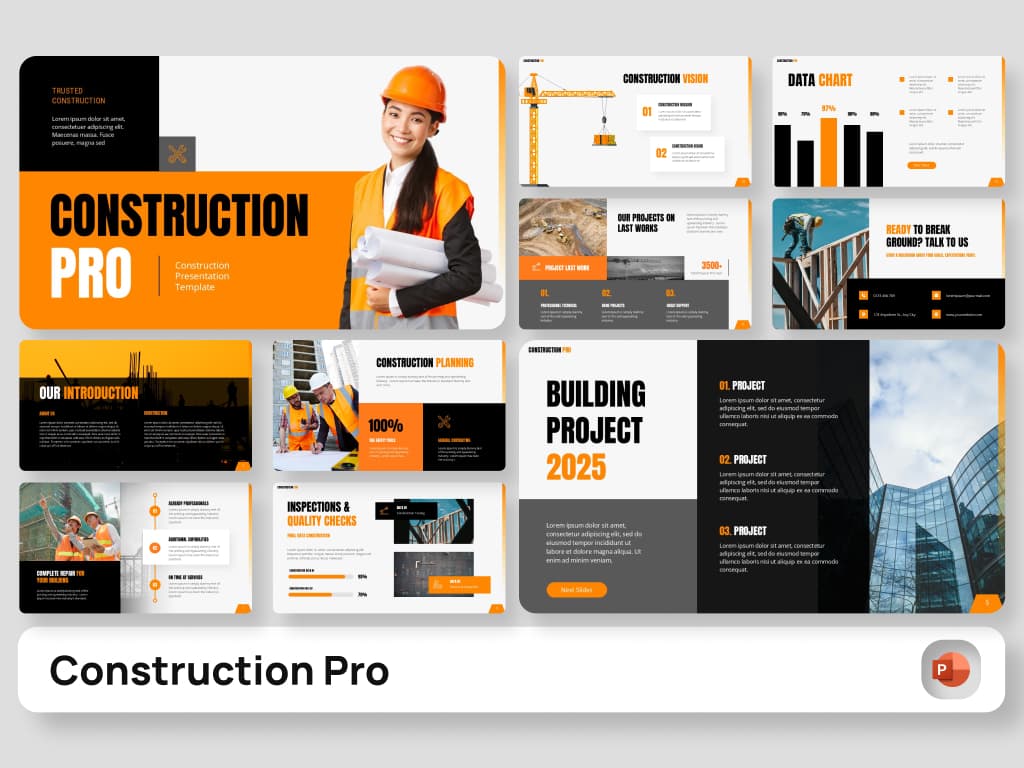 Construction Pro – PowerPoint Presentation 