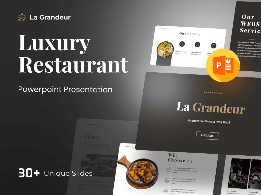 La Grandeur- Luxury Food PowerPoint Presentation  - a224e71d-8848-4d1a-b634-05760c2a4fea.png