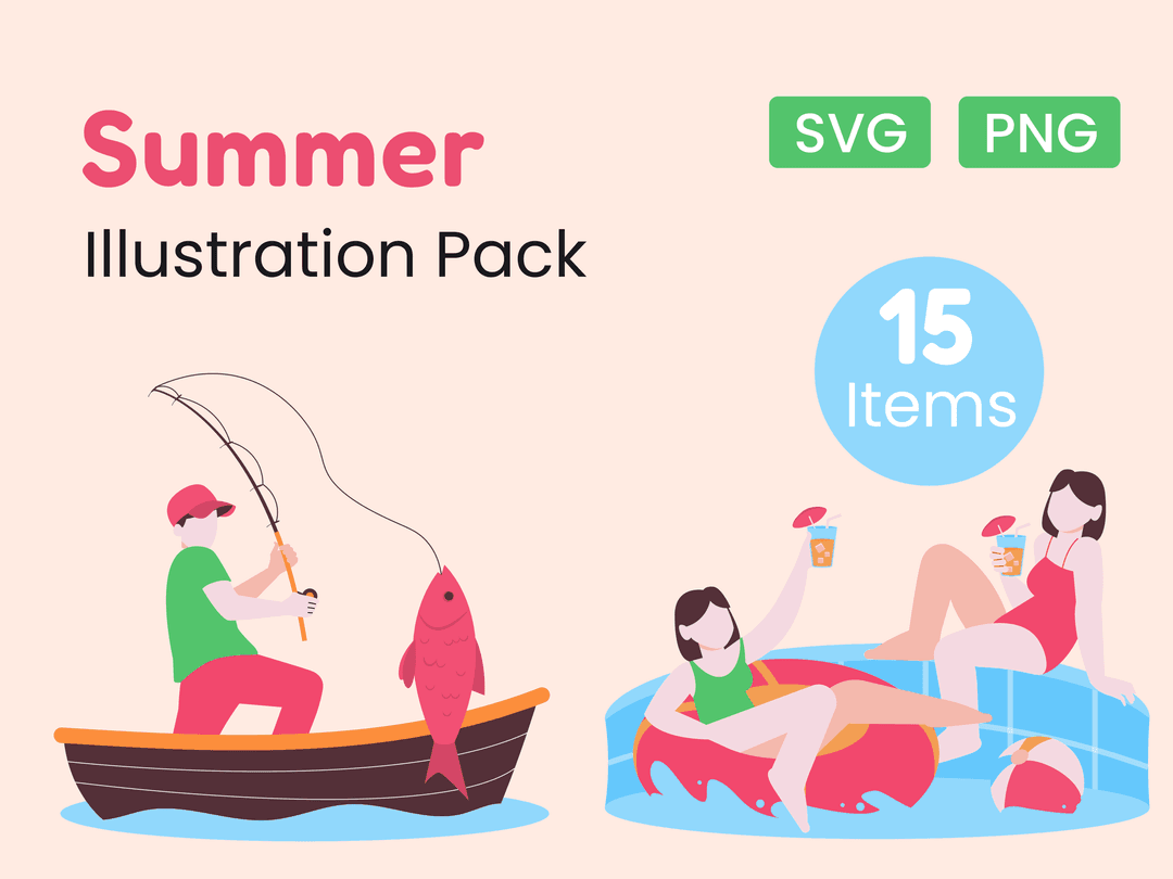 Summer Illustration Pack 