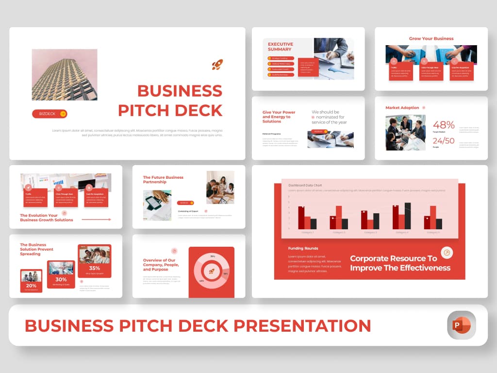 BizDeck - Business Pitch Deck PPT