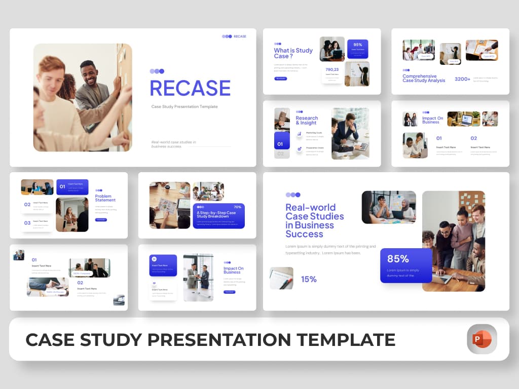 Recase - Study Case PowerPoint Presentation 
