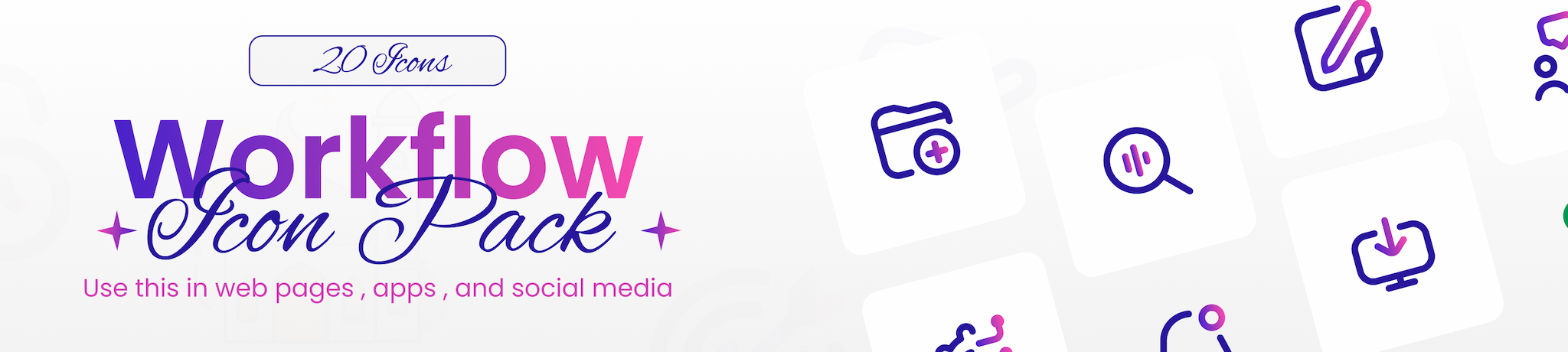 Cover image for Productivity & Workflow Icons