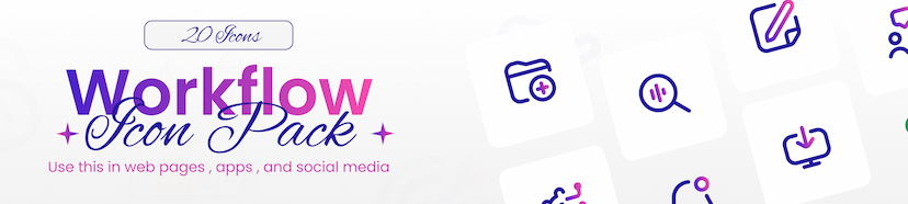 Cover image for Productivity & Workflow Icons