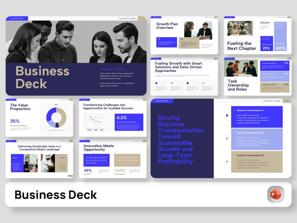 Business Pitch Deck PowerPoint Presentation 
