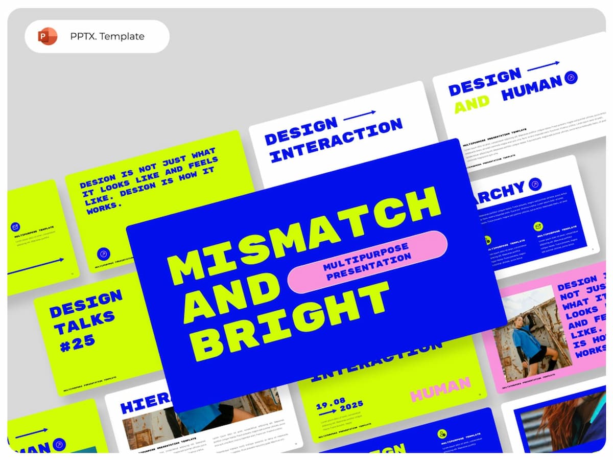 Mismatch and Bright Multipurpose PowerPoint 