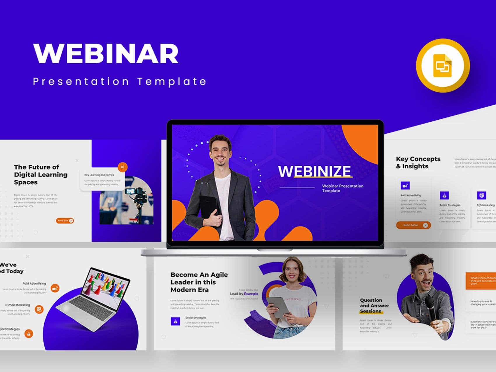 Webinar Presentation Google Slides Template