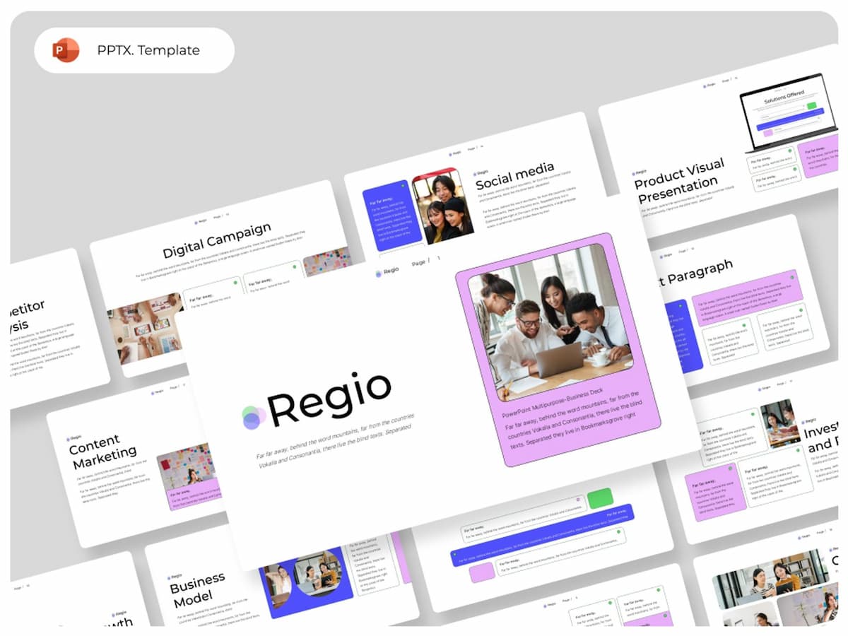 Regio - Multipurpose PowerPoint Presentation 