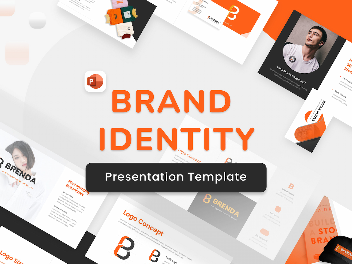 Brenda - Brand Identity PowerPoint Template