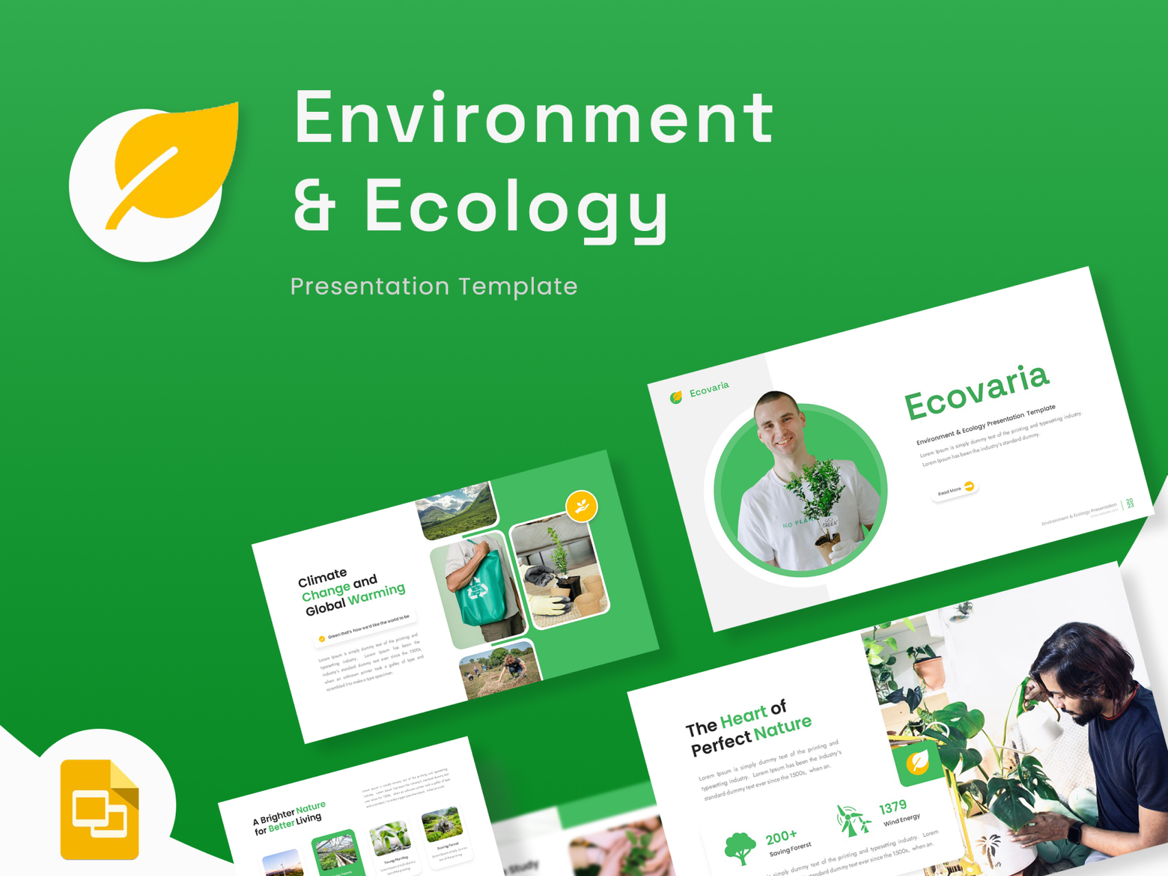 Ecovaria - Environment & Ecology Google Slides