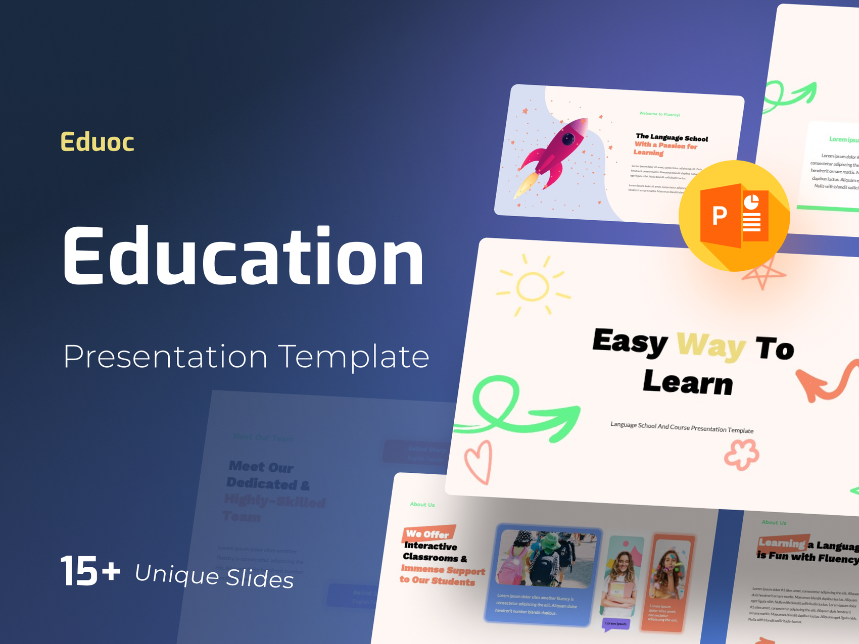 Education - Powerpoint Presentation Template
