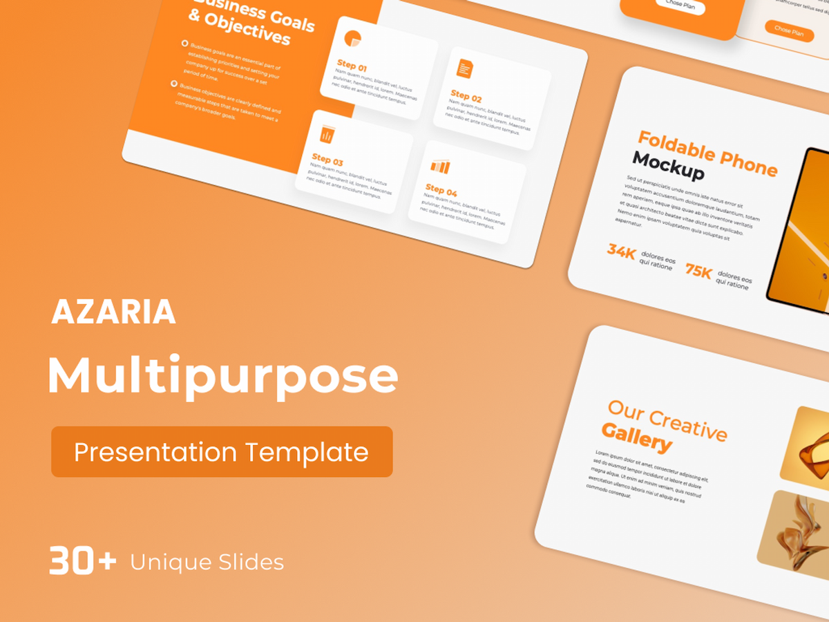 AZARIA- Multipurpose PowerPoint Presentation