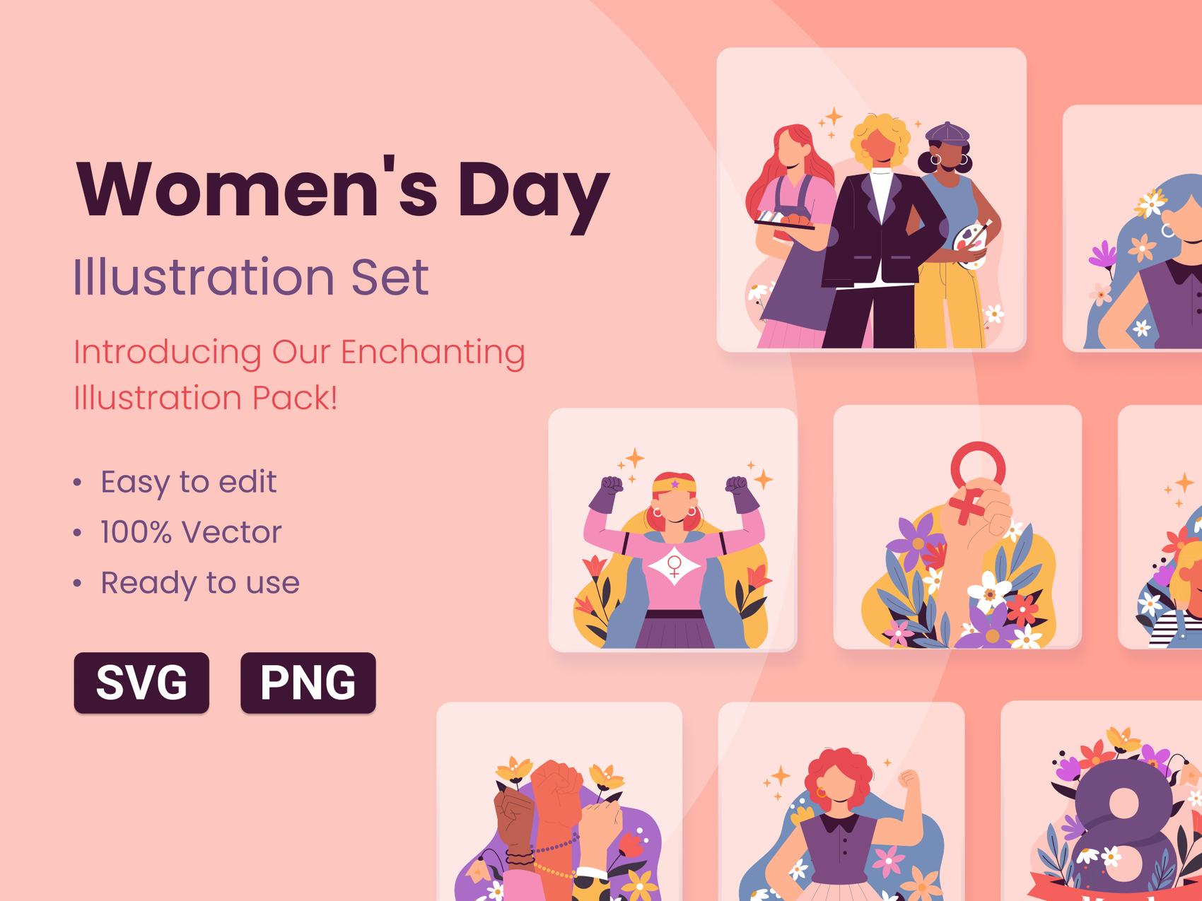 Women's Day Illustrations