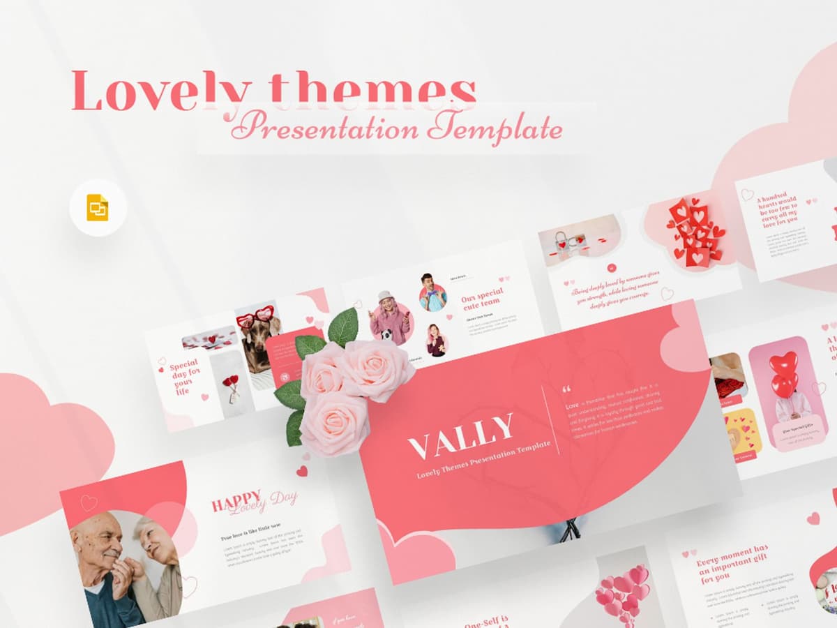 Vally- Lovely Themes Google slides Presentation 