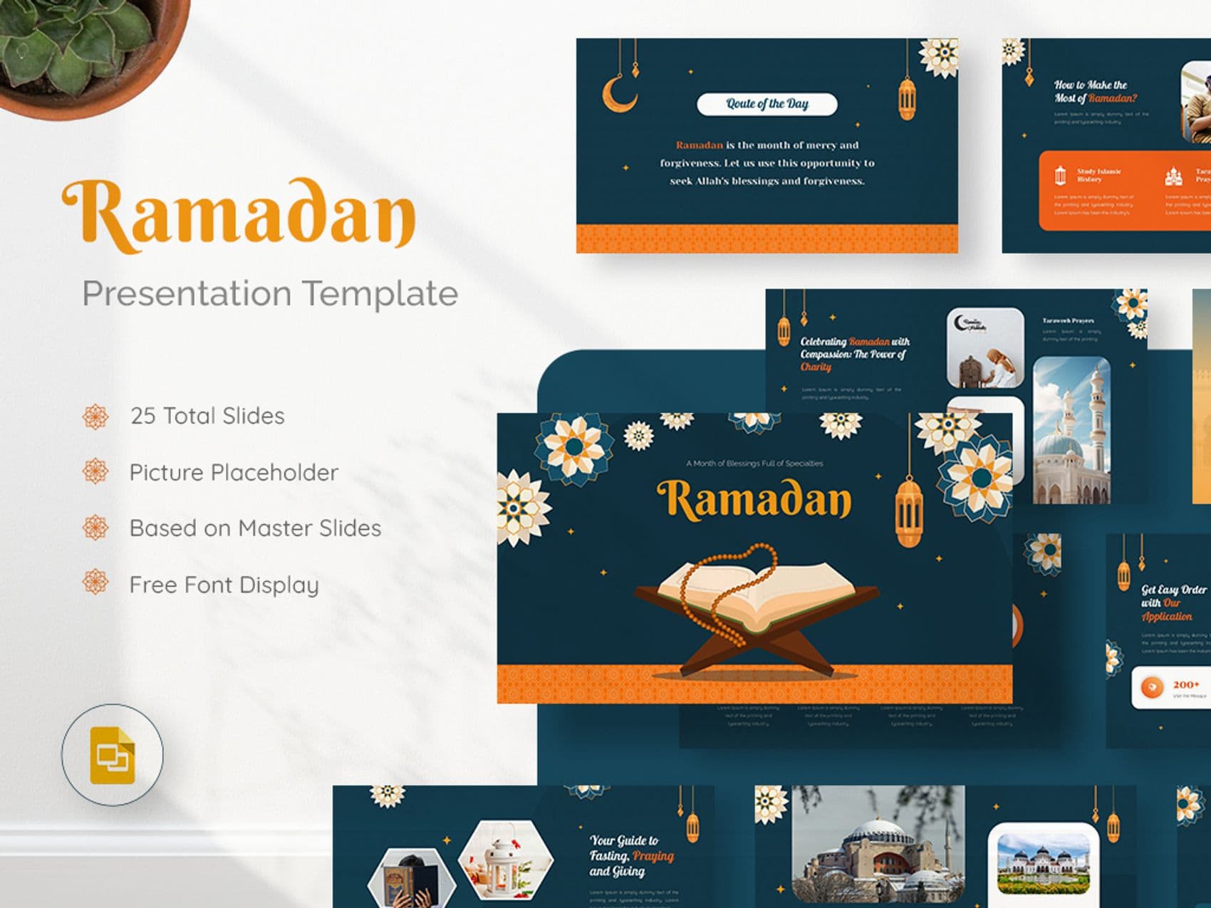 Ramadan Google Slides Presentation Template