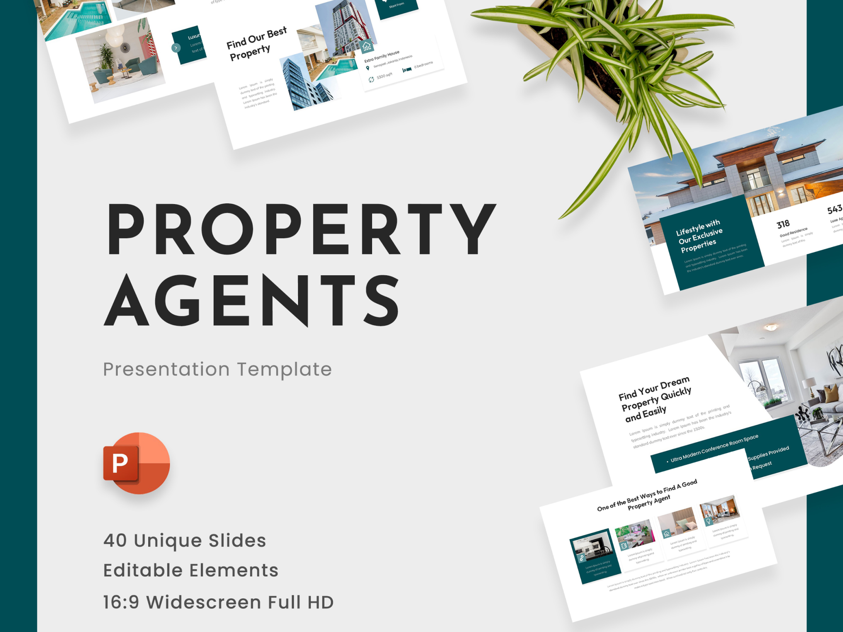 Proplabs -Property Agency PowerPoint Template