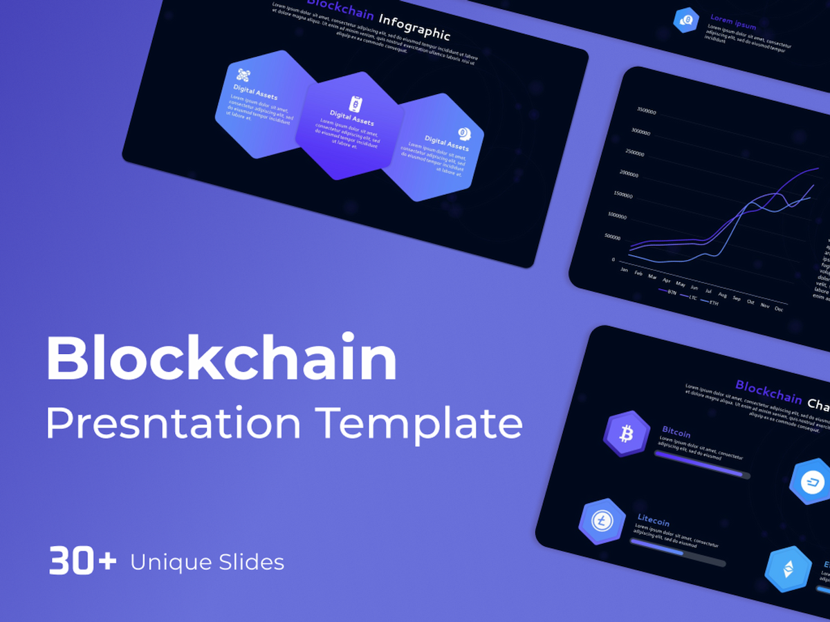 Blockchain Presentation - PowerPoint Template 