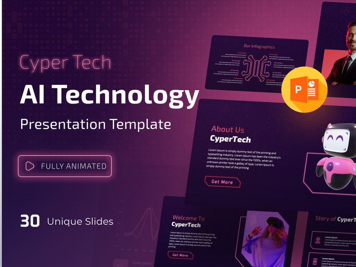 AI Technology - PowerPoint Presentation Template
