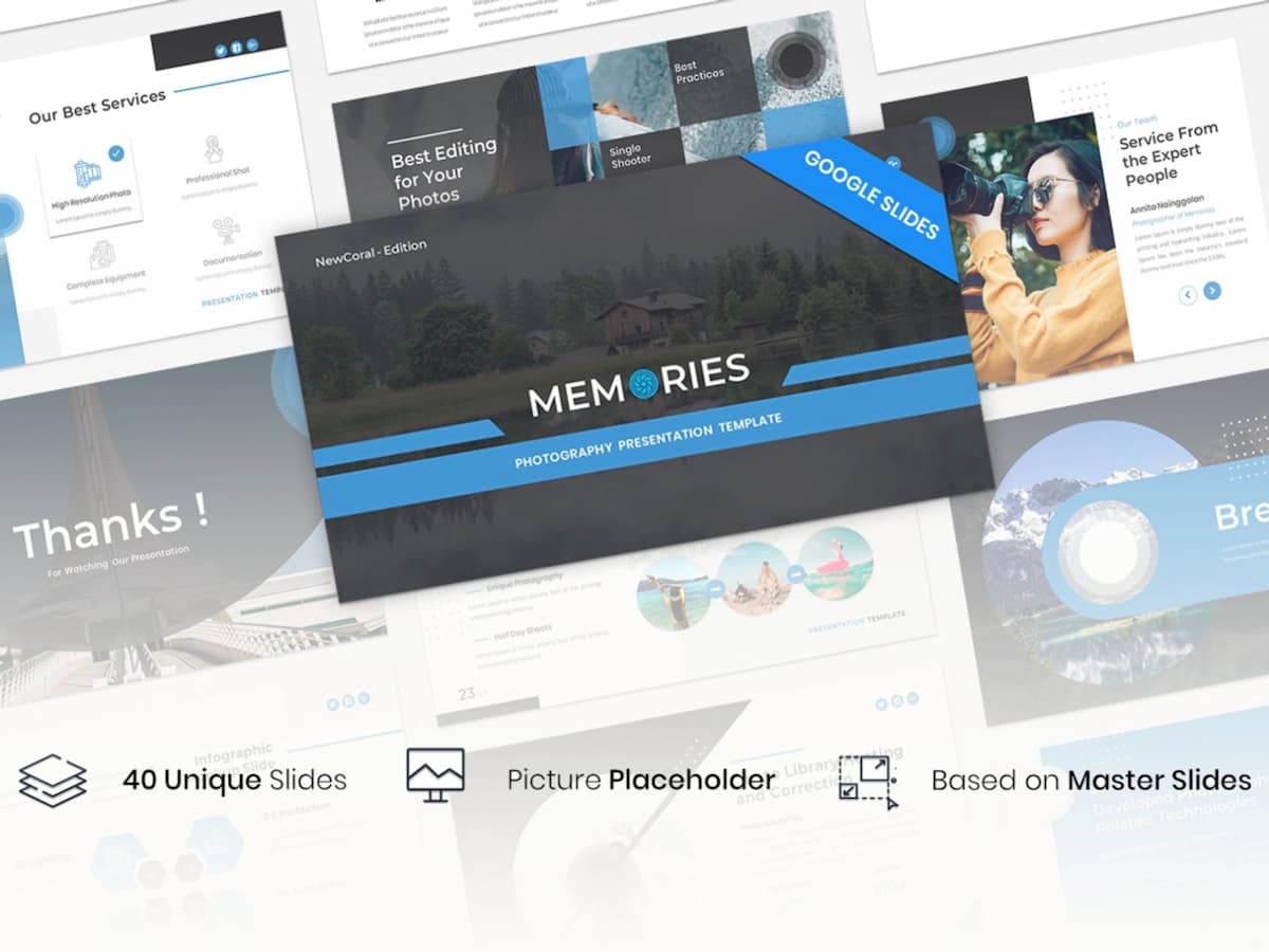 Memories Photography Google Slides Presentation 