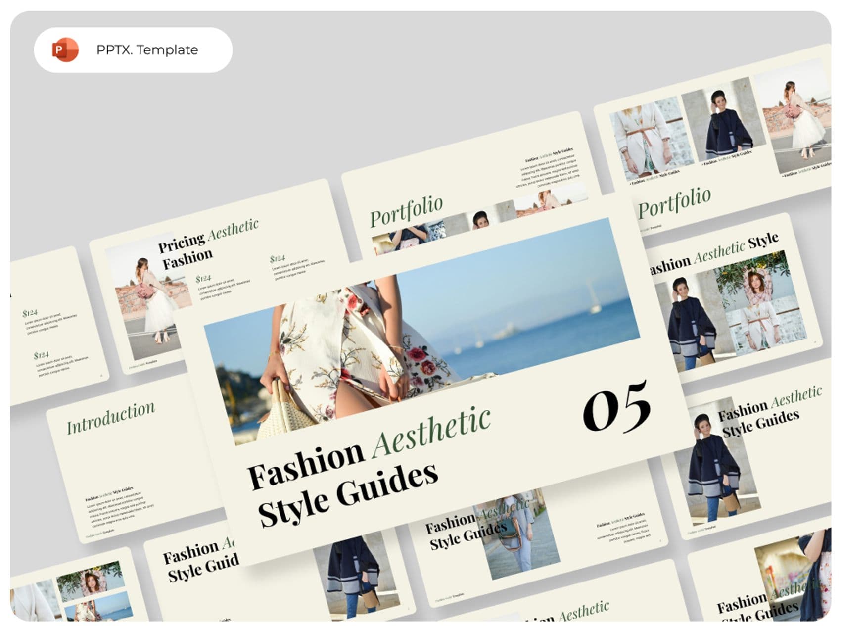 Aesthetic Fashion Guide PowerPoint Presentation 