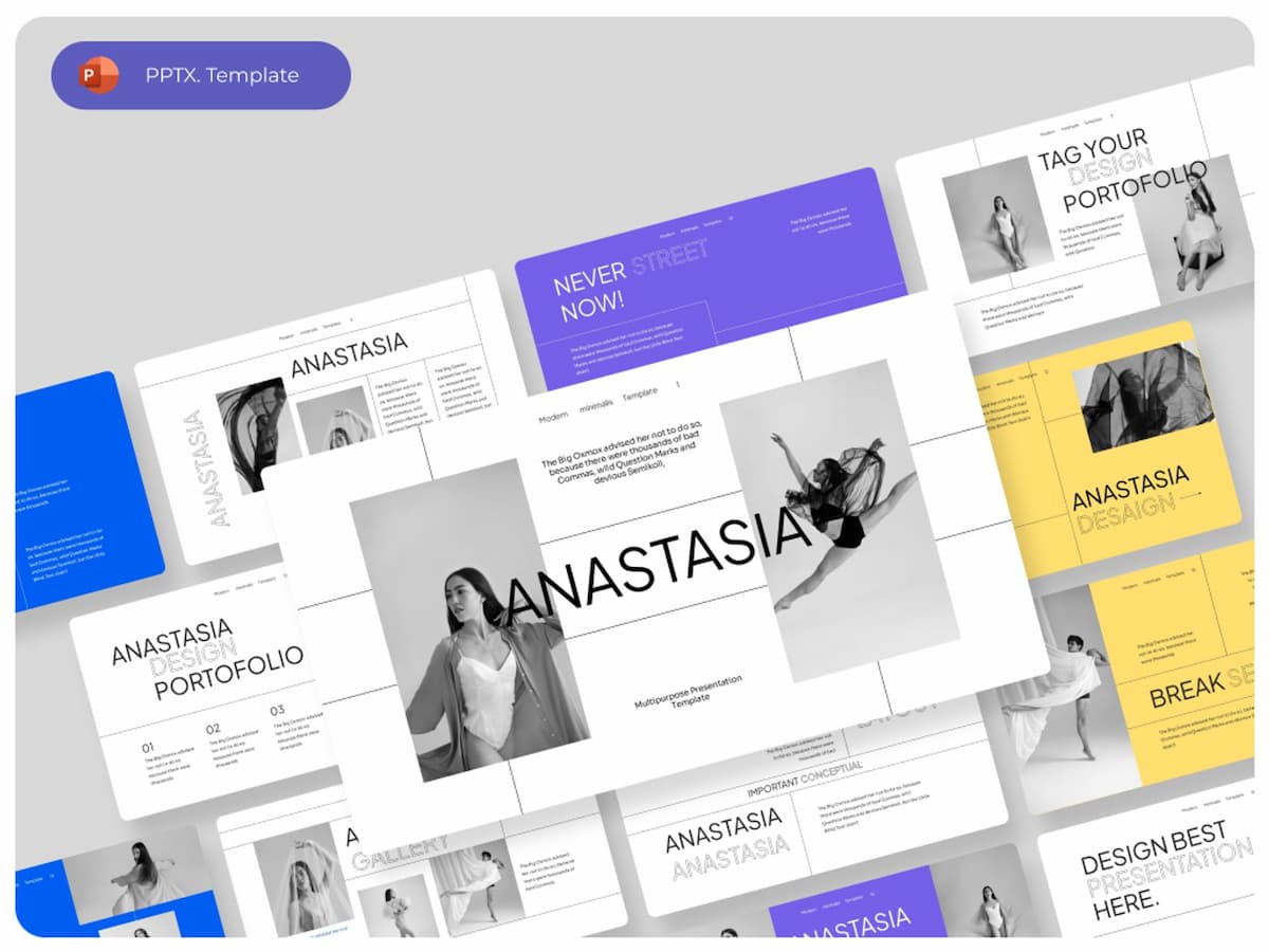 Anastasia - Multipurpose PowerPoint Presentation 