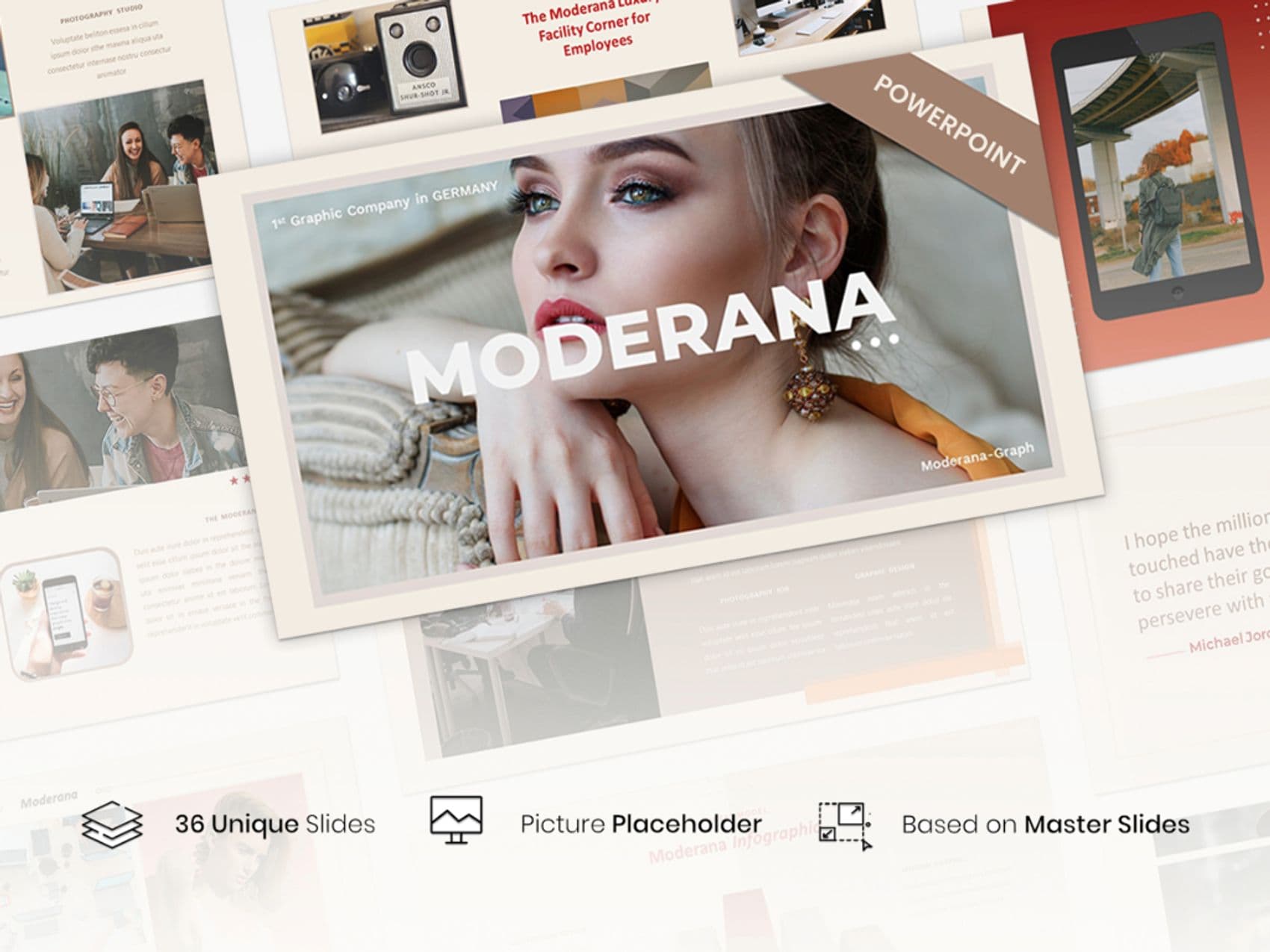 Moderana- Creative Business PowerPoint Template