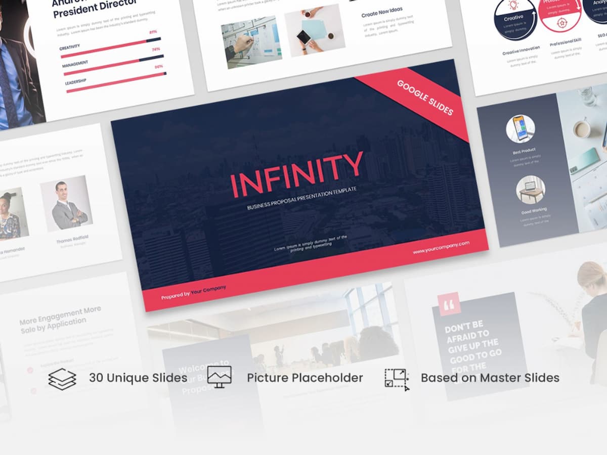 Infinity- Business Proposal Google Slides Template