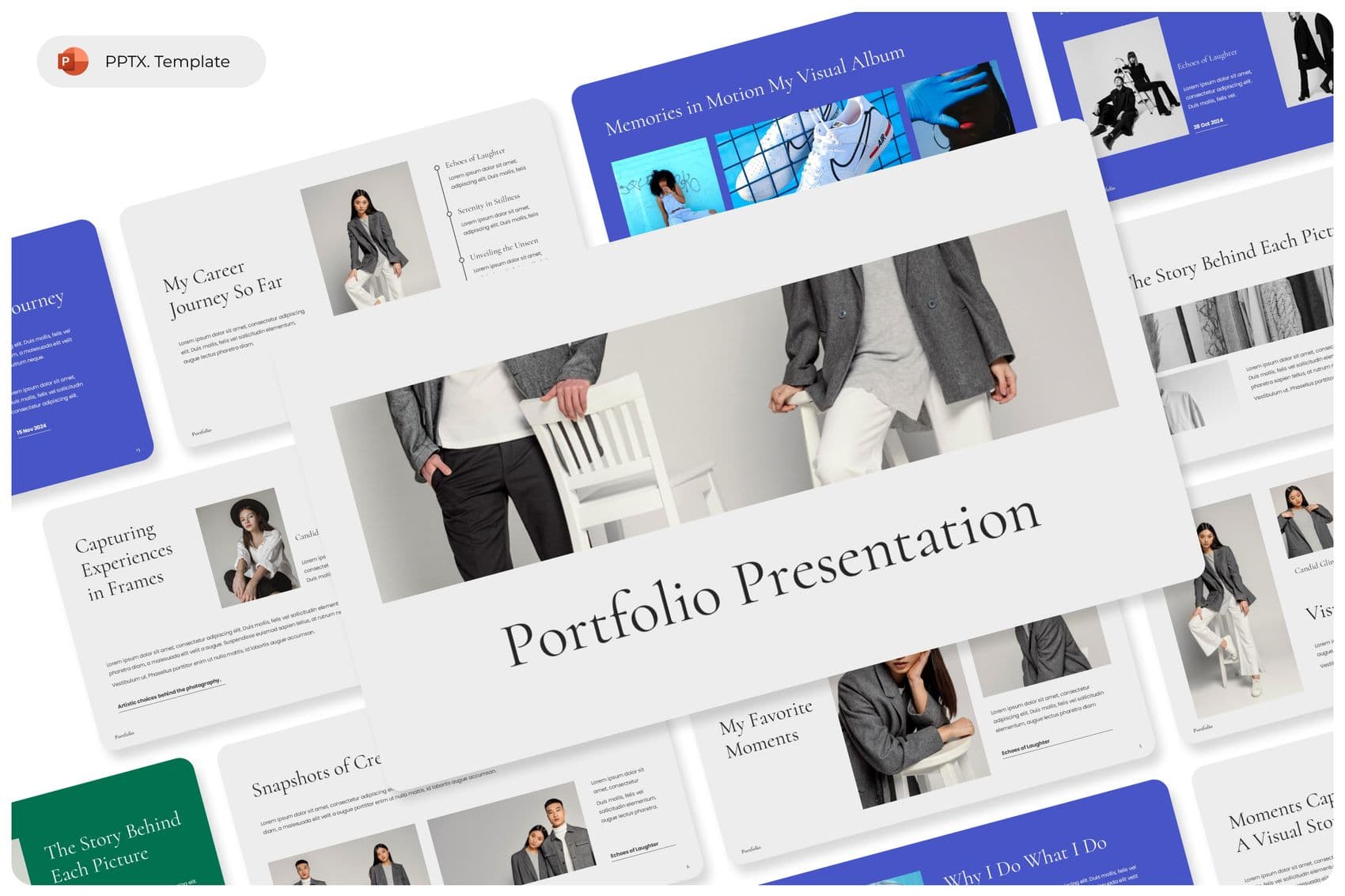 Portfolio PowerPoint Presentation Template 
