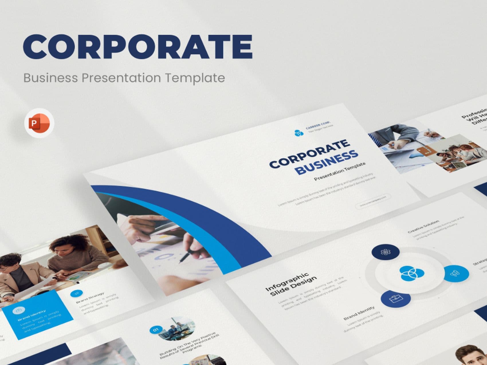 Carreer- Corporate Business PowerPoint Template