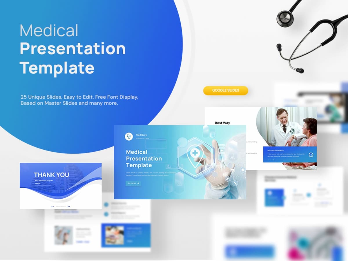 Medical Presentation Google Slides Template