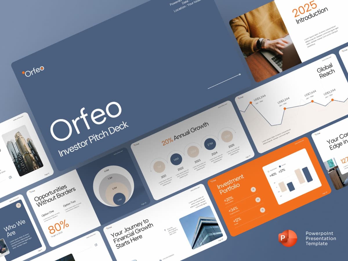 Orfeo- Investor Pitch deck PowerPoint Presentation