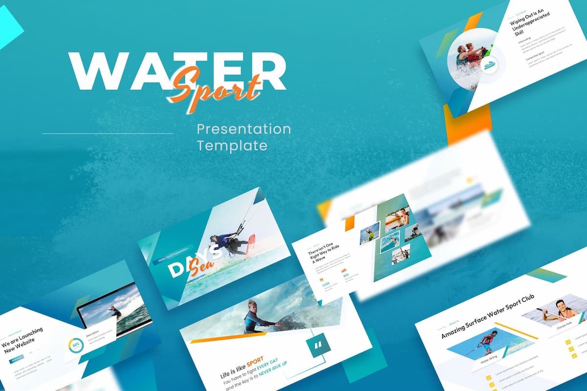 Daysea - Water Sport PowerPoint Presentation 