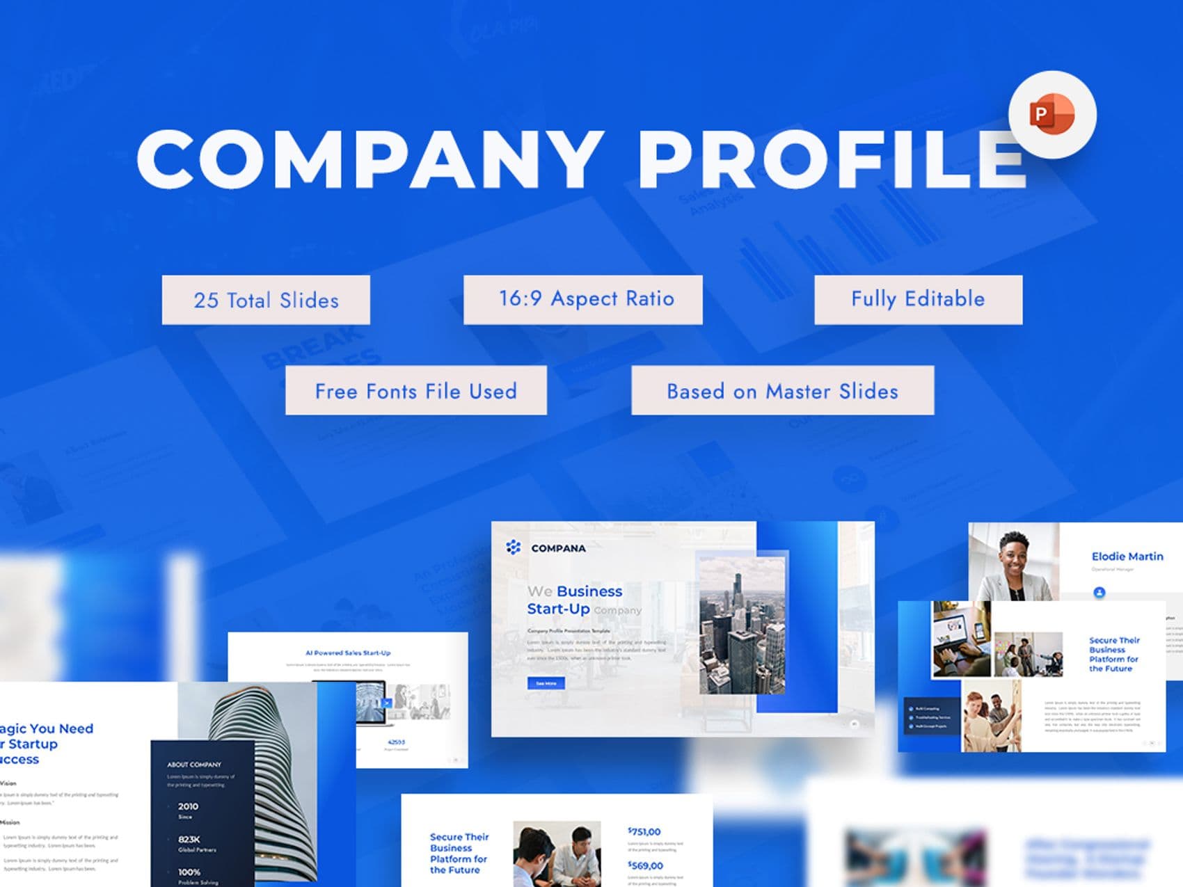 Compana- Company Profile PowerPoint Presentation