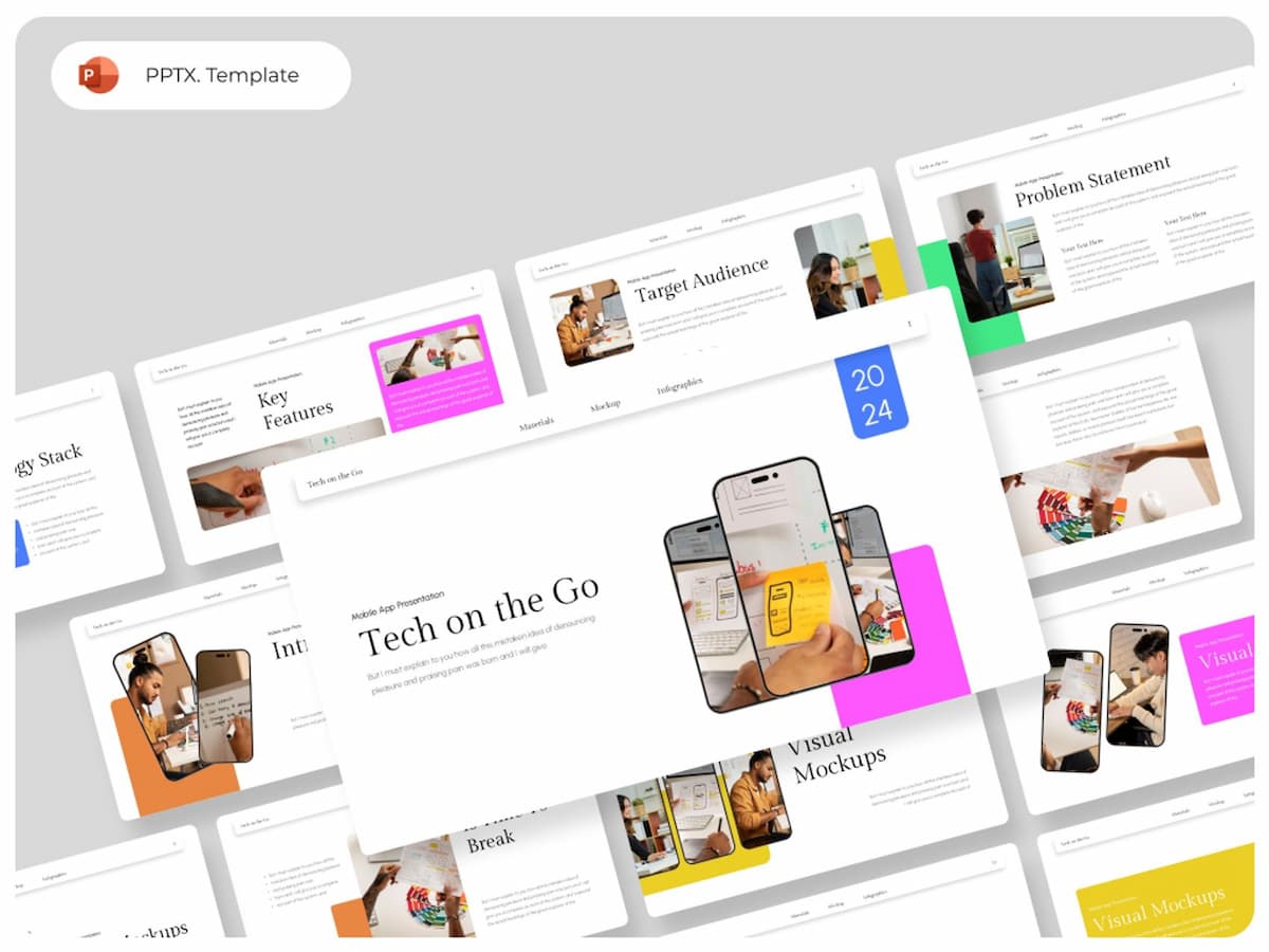 Tech on the Go PowerPoint Presentation Template