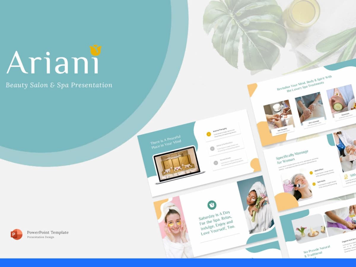 Ariani – SPA and Beauty PowerPoint Template