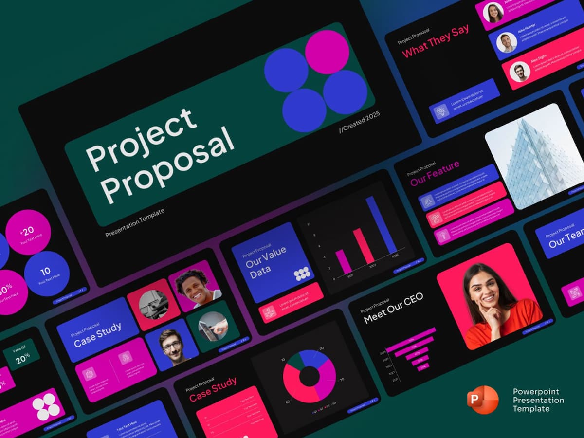 Project Proposal PowerPoint Presentation Template