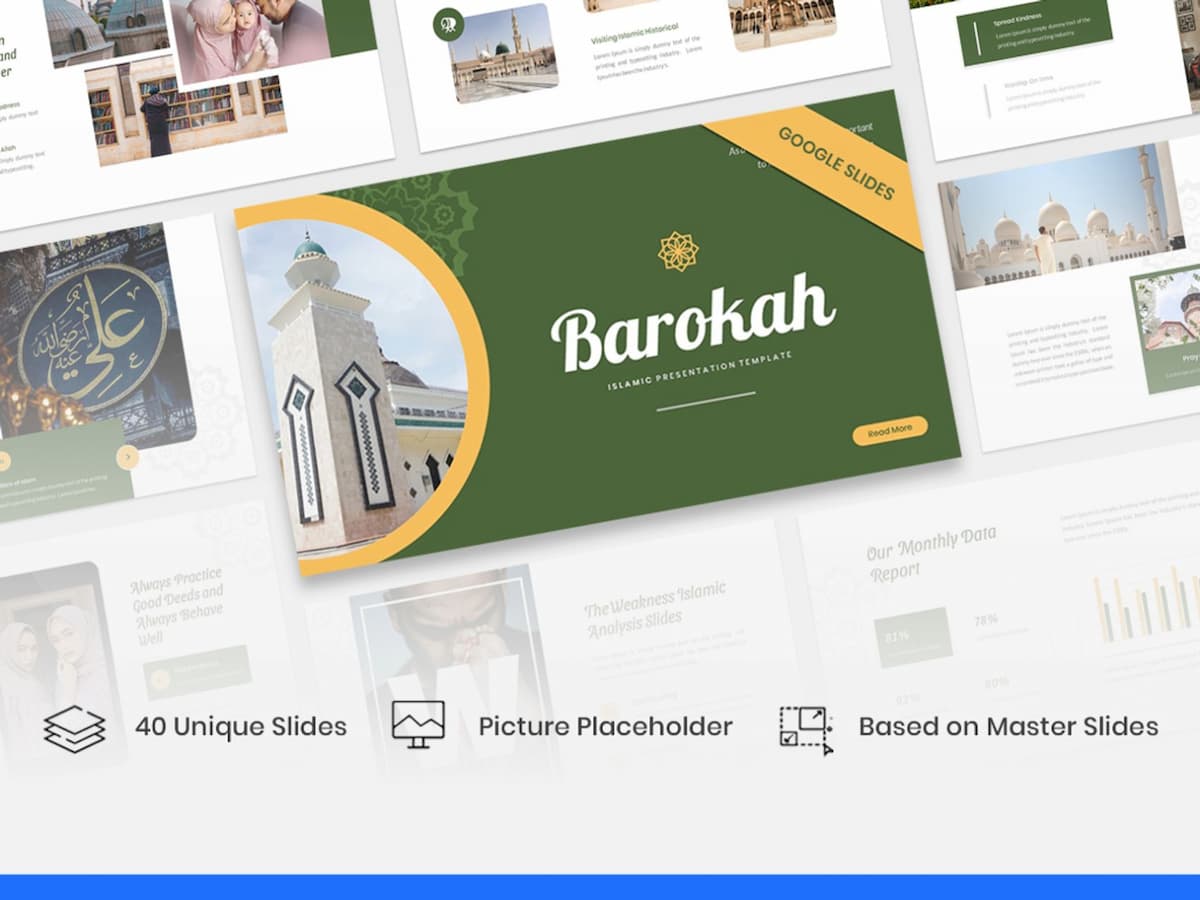 Barokah – Islamic Google Slides Template