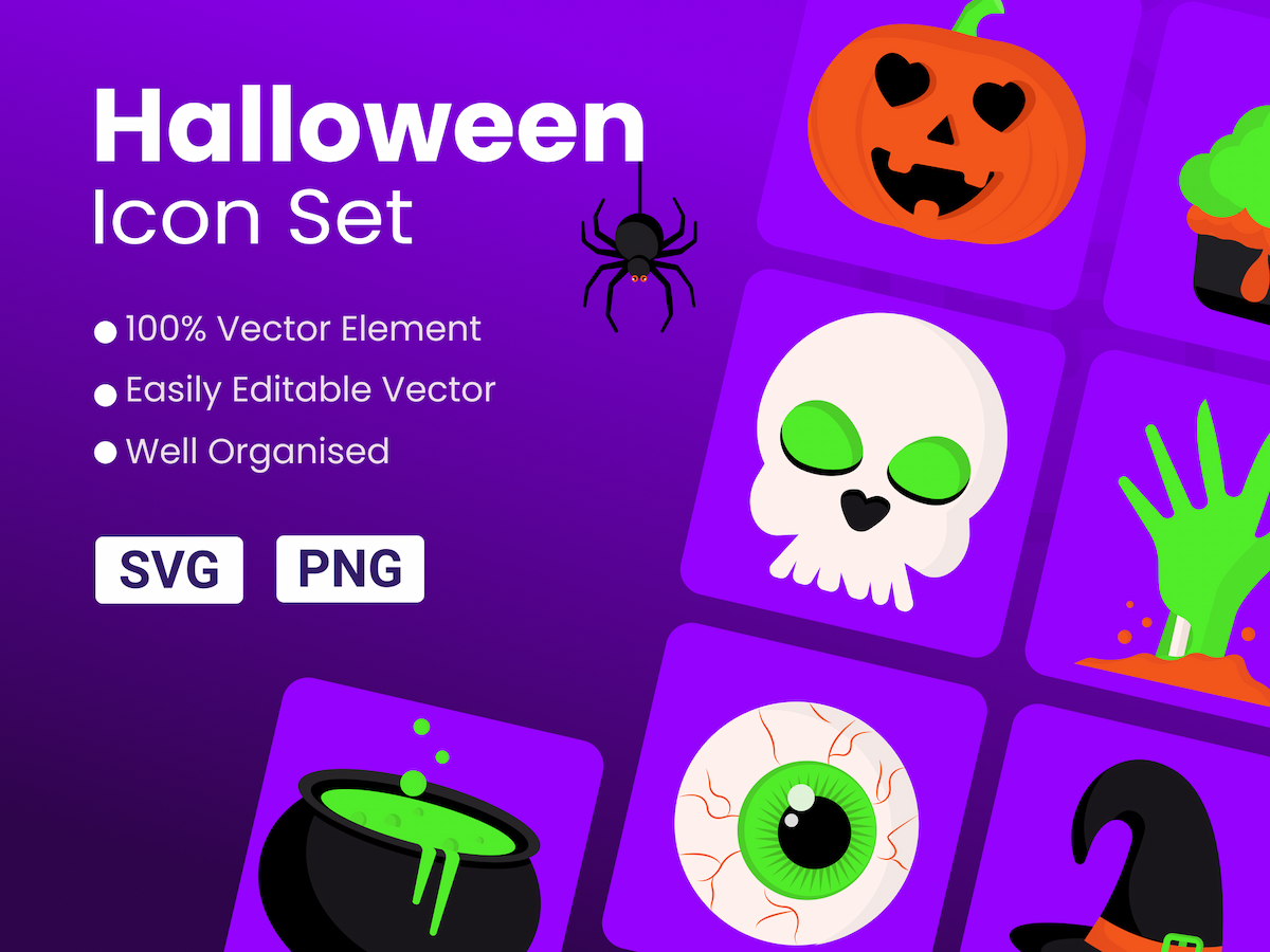 Halloween Icon Set