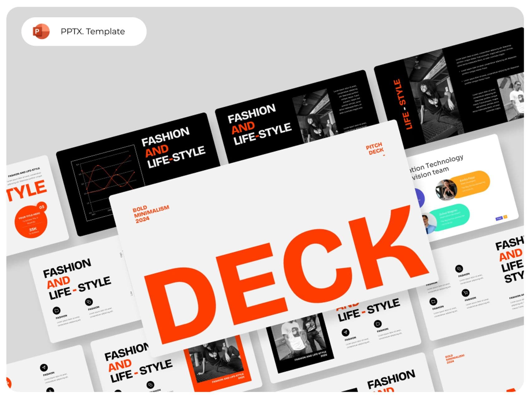 Bold Minimalism PowerPoint Presentation Template